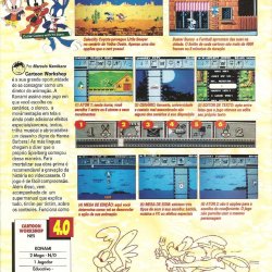 Revista Super Game Power nº 1 - páginas 56-57 (fonte: Datassette)
