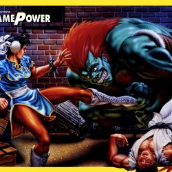 Revista GamePower nº 1 - pôster (fonte: Datassette)