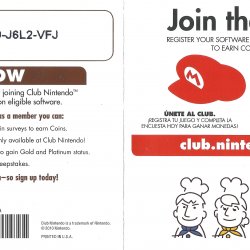 Folheto Club Nintendo USA