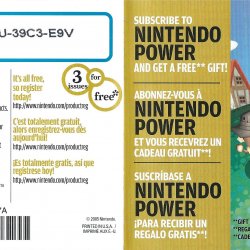 Folheto Nintendo Power USA