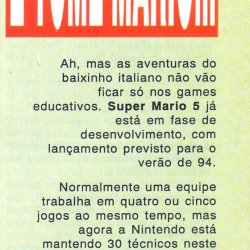 Revista Gamers Especial (fase inicial) nº 0 - página 5 (fonte: Datassette).