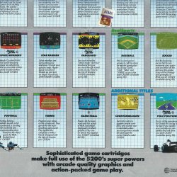 Pôster / catálogo Atari USA