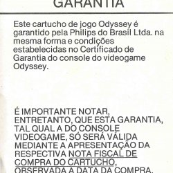 Certificado de Garantia BRA