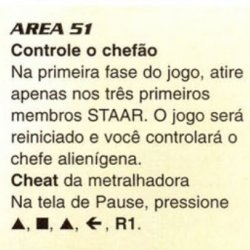 Discas & Truques para PlayStation nº 1 - página 53 (fonte: Datassette).