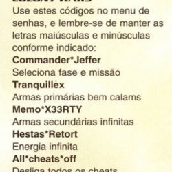 Discas & Truques para PlayStation nº 1 - página 54 (fonte: Datassette).