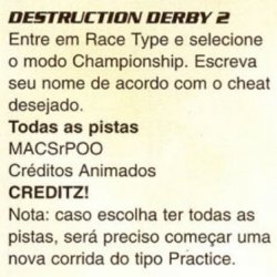 Discas & Truques para PlayStation nº 1 - página 56 (fonte: Datassette).