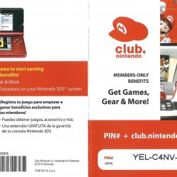 Folheto Club Nintendo BRA / USA