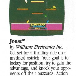 Catálogo / pôster Atari USA