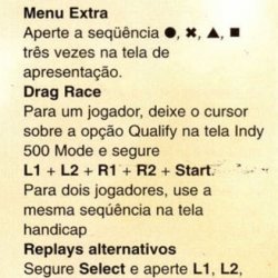 Discas & Truques para PlayStation nº 1 - página 59 (fonte: Datassette).