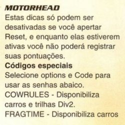 Discas & Truques para PlayStation nº 1 - página 63 (fonte: Datassette).