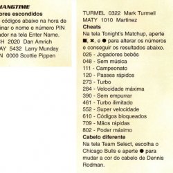 Discas & Truques para PlayStation nº 1 - página 64 (fonte: Datassette).