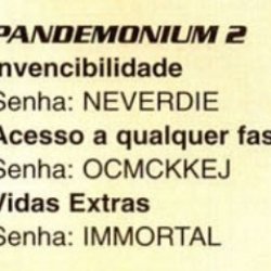 Discas & Truques para PlayStation nº 1 - página 65 (fonte: Datassette).