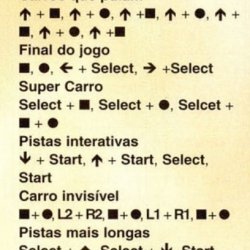 Discas & Truques para PlayStation nº 1 - página 65 (fonte: Datassette).