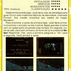 Revista Videogame nº 2 - página 28 (fonte: Datassette)