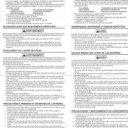 Folheto avisos USA