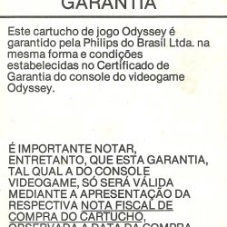 Certificado de Garantia BRA