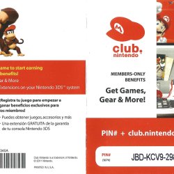 Folheto Club Nintendo USA
