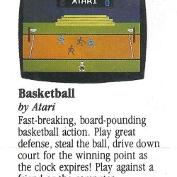Catálogo / pôster Atari USA
