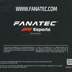 Folheto Fanatec USA